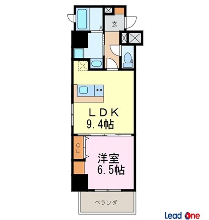 プレミアムコートりんくうの物件間取画像